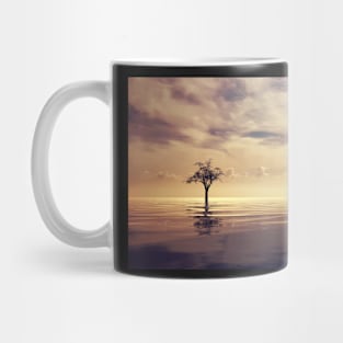 TREE IN THE SEA DESIGN Mug